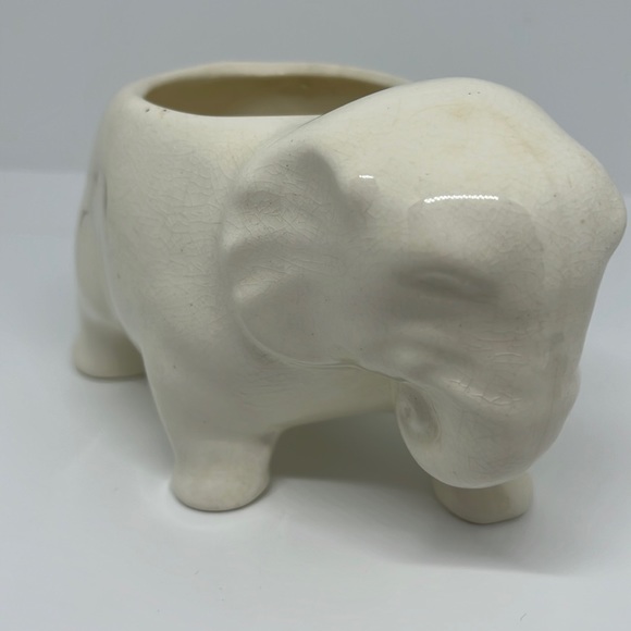 Accents Vintage Ceramic Elephant Planter Poshmark